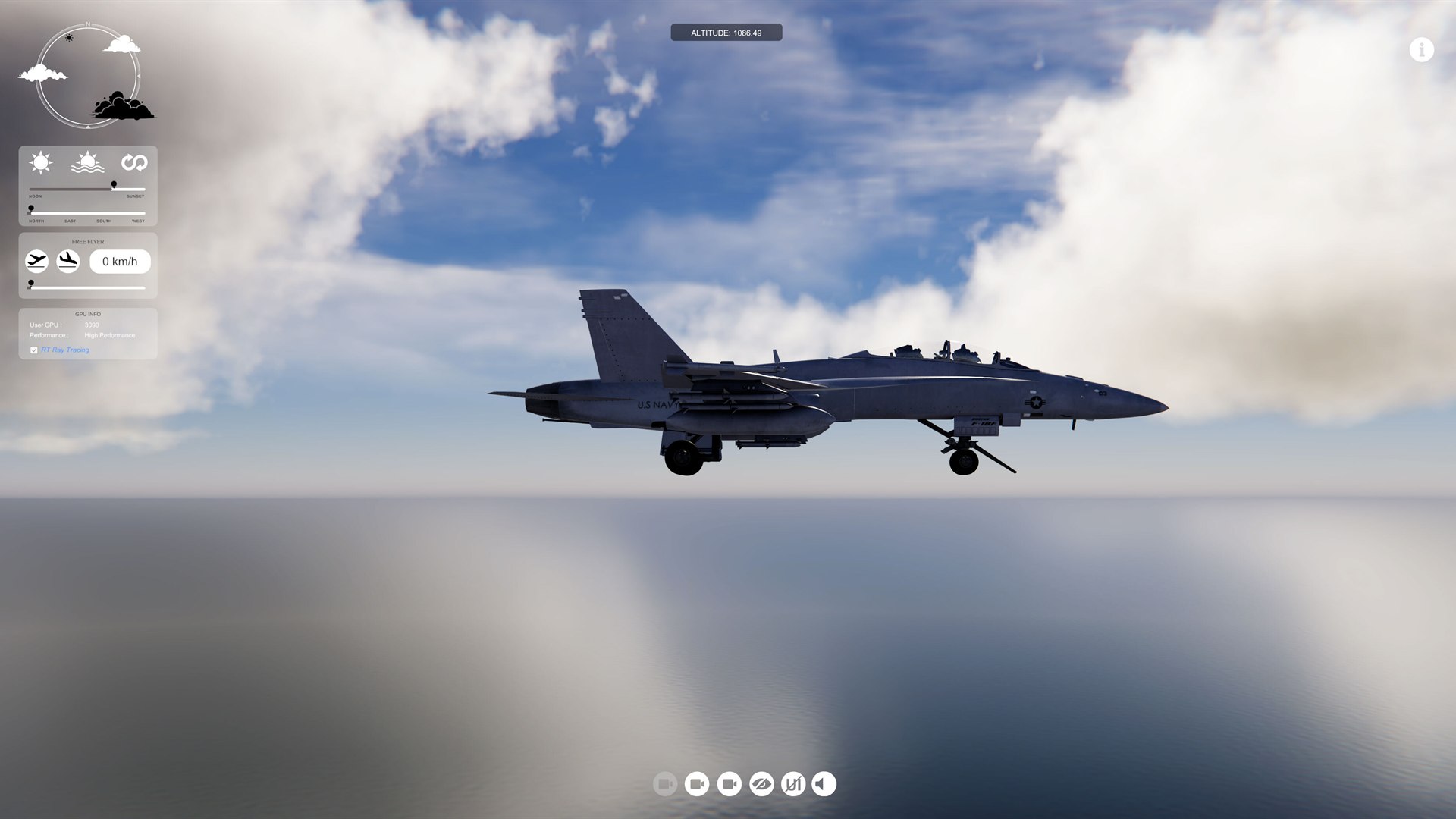 HDRP Ocean & Volumetric Clouds Showcase